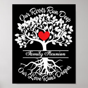 Affiche Vibes de retrouvailles de famille racines profonde