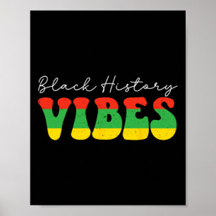 Affiche Vibes d'histoire noire Mois de l'histoire noire Vi