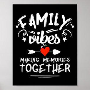Affiche Vibes familiales Création de souvenirs 2025 Réunio