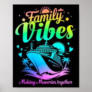 Affiche Vibes familiales Croisière de retrouvailles famili