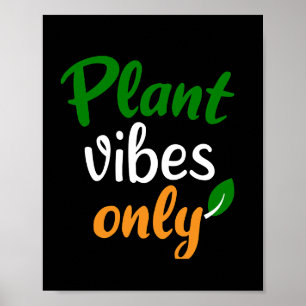 Affiche Vibes plante uniquement