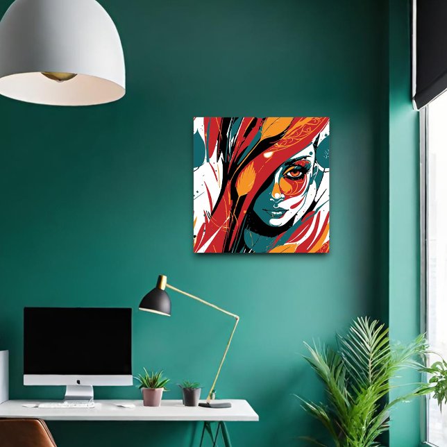 Affiche Vibes vibrantes (Créateur téléchargé)
