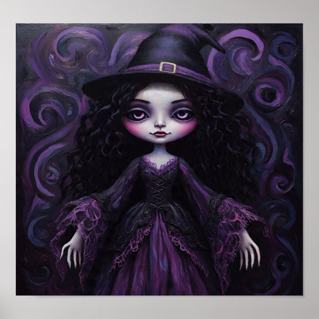 Affiche Vibes violettes (Devant)