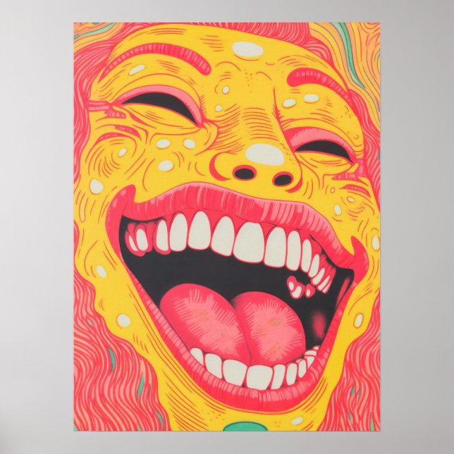 Affiche Vibrant sourire (Devant)