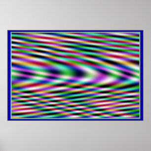 Affiche Vibrations colorées