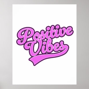 Affiche Vibrations Positives