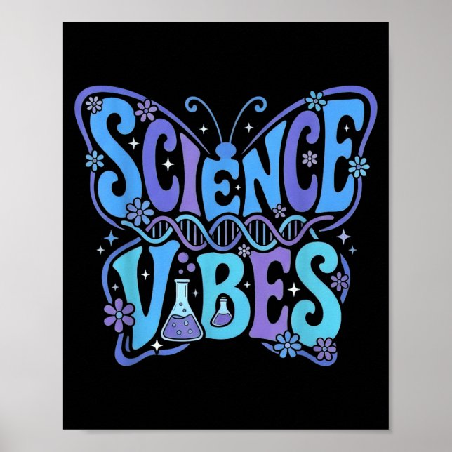 Affiche Vibrations scientifiques grooveux premier jour de  (Devant)