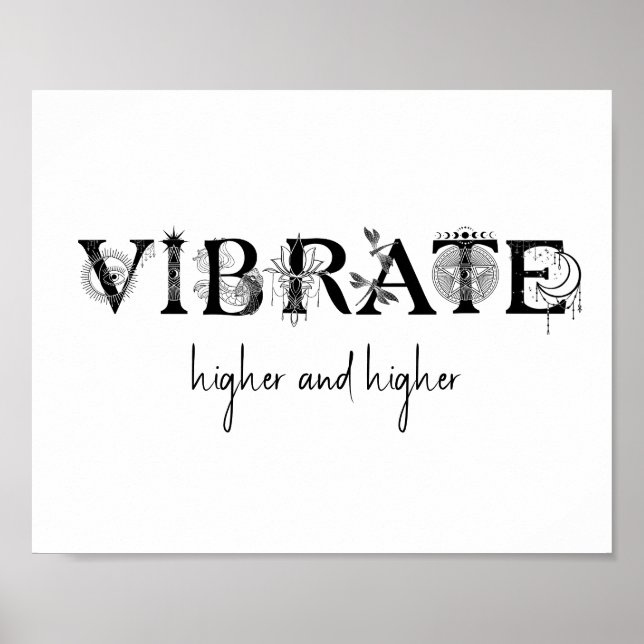 Affiche Vibrer de plus en plus haut Lotus dragonfly 8x10" (Devant)