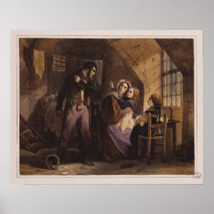 Affiche Vice et vertu : Misère