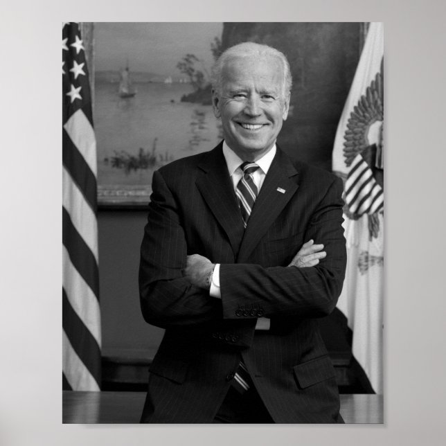 Affiche Vice-président Joe Biden Portrait officiel - 2013 (Devant)