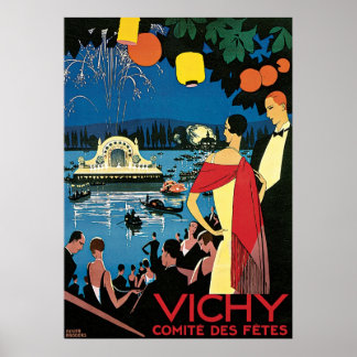 Affiche Vichy Comite Des Fetes