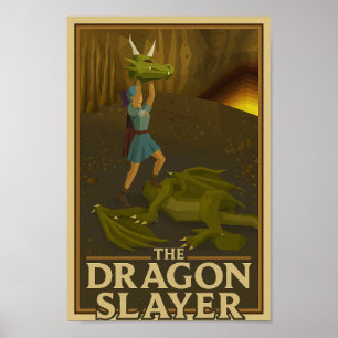 Affiche Victoire de Dragon Slayer dans OSRS (Old School Ru