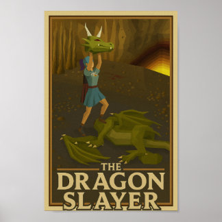 Affiche Victoire de Dragon Slayer dans OSRS (Old School Ru