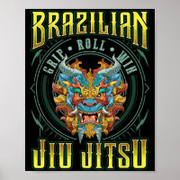 Victoire de la prise de rouleau BJJ - Grappling Ji
