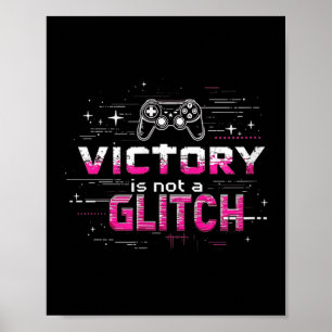 Affiche Victoire N'Est Pas Un Joueur De Citation De Jeu Gl
