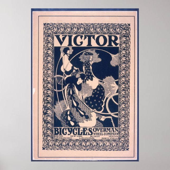 Affiche Victor Bicycles (Devant)