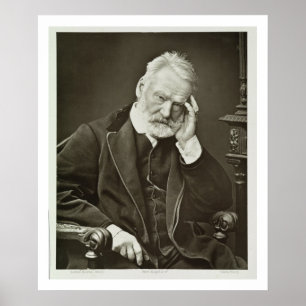 Affiche Victor Hugo (1802-85), de 'Galerie Contemporaine