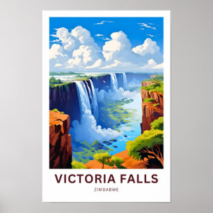 Affiche Victoria Falls Zimbabwe