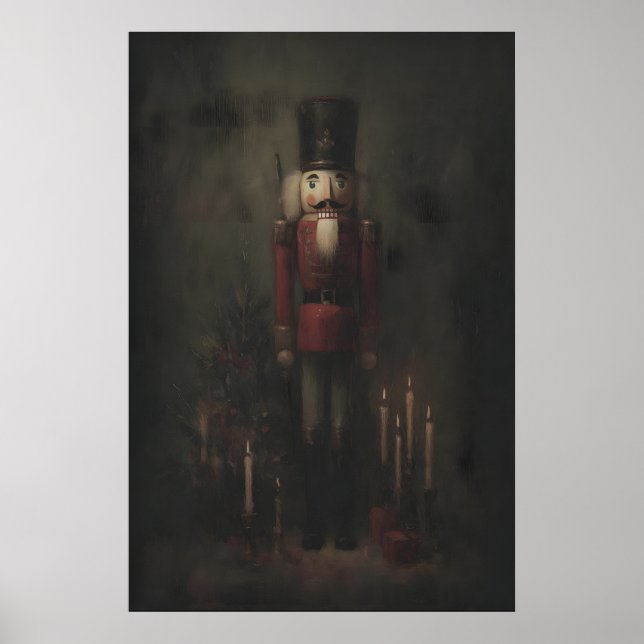 Affiche Victorian Nutcracker With Candlelight, Gothic (Devant)