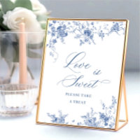 Victorien Dusty Blue French Garden Love is Sweet