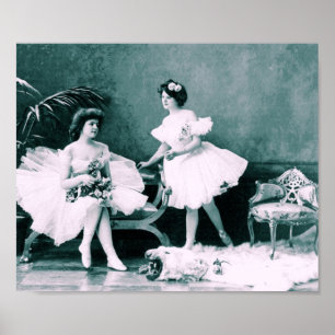 Affiche victorienne de ballet