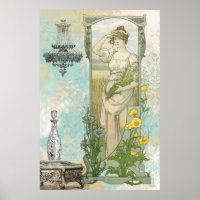 *~* Victorienne Vintage Art nouveau AR23