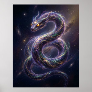 Affiche Vide Stellaire du Serpent Cosmique