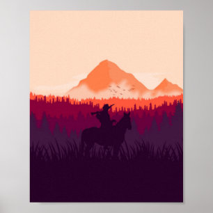 Affiche Video Game Art Rendering 