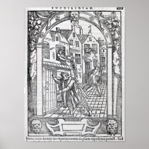 Affiche Vider les pots de chambre