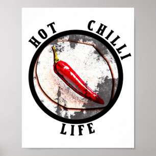 Affiche Vie chili chaude