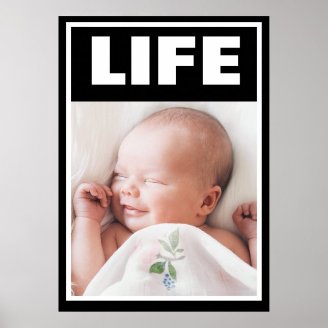 AFFICHE VIE DE NEWBY BÉBÉ SMILING PRO-LIFE (Devant)