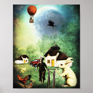 Affiche Vie de village dans un univers parallèle