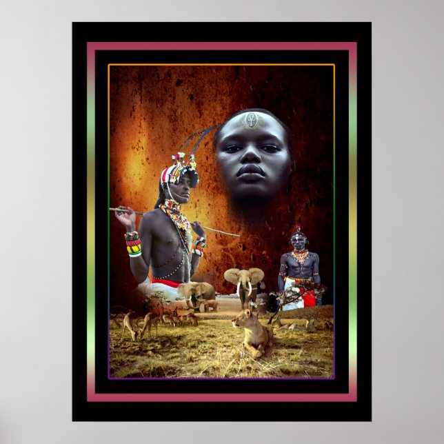 Affiche "Vie et Immortalité" : (Devant)