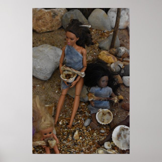 Affiche Vie Jurassique. (Devant)