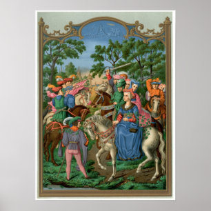 Affiche Vie médiévale