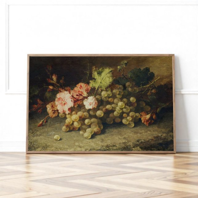 Affiche Vie morte avec des raisins (Créateur téléchargé)