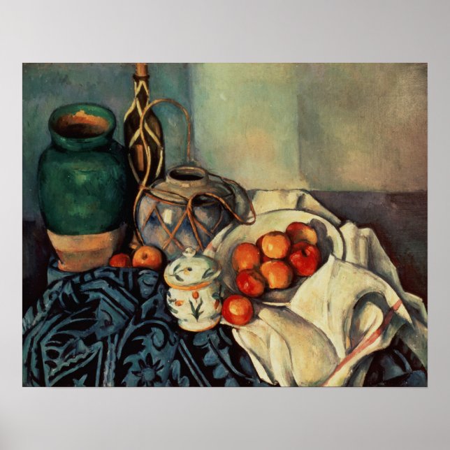 Affiche Vie morte avec les pommes, 1893-1894 (Devant)