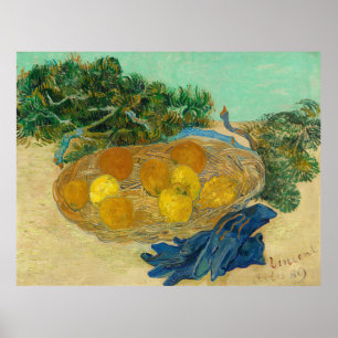 Affiche Vie morte des oranges et citrons Vincent Gogh