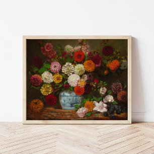 Affiche Vie morte   Eugène Delacroix