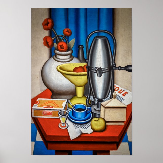 Affiche Vie morte | Jean Metzinger | (Devant)