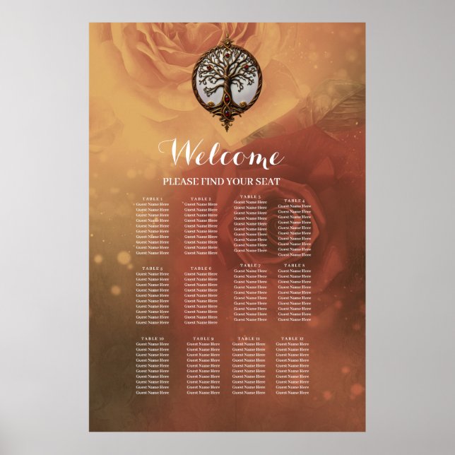 Affiche Vie Mystique de l'Arbre (Devant)