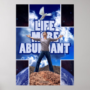 Affiche Vie plus abondante - 28 x 20