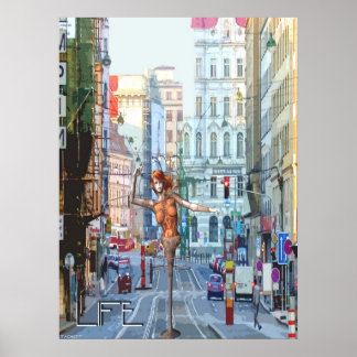 Affiche Vie urbaine funky