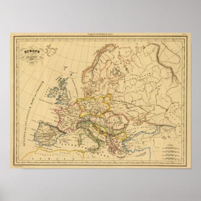 Affiche Vieille Europe (Devant)