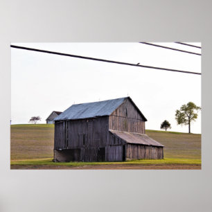 Affiche Vieille ferme