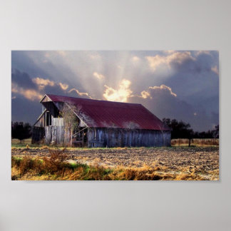 Affiche Vieille grange