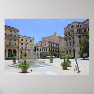 Affiche Vieille Havane