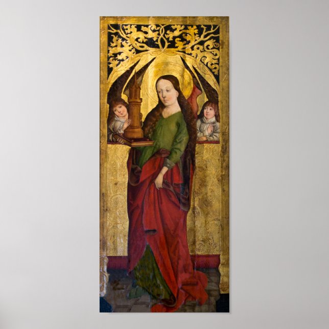 Affiche Vieille image religieuse (Devant)