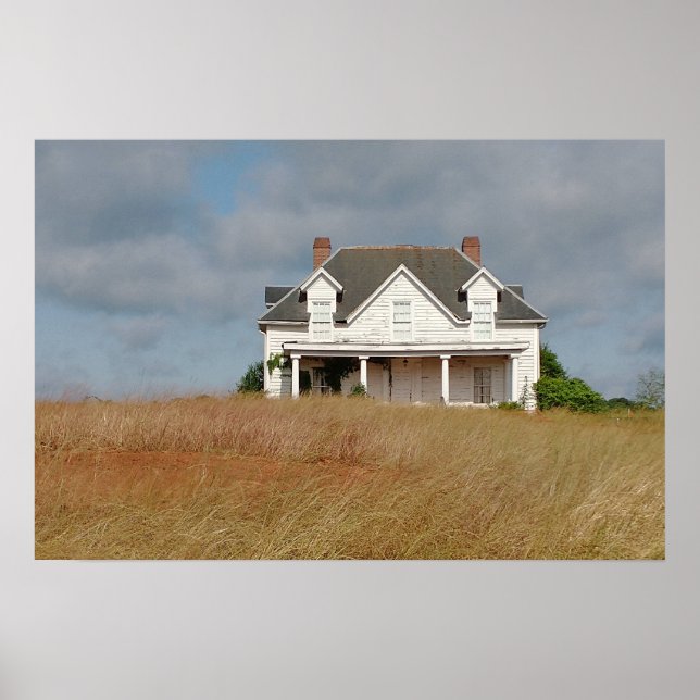 Affiche Vieille maison historique (Devant)