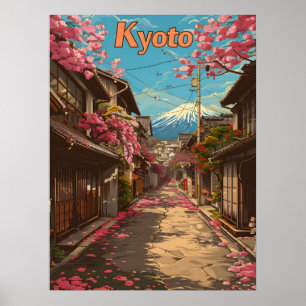 Affiche Vieille ville de Kyoto